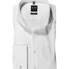 OLYMP Hemd Level Five Body Fit EL 6095/70/00 Popeline, Extra langer Arm, Weiß -Anzüge & Westen Schritte 180417 norm