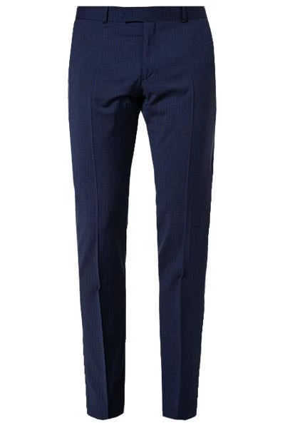bugatti Hose Smart Fit 99801/788300/380 Merinowolle, Nachtblau 4 bugatti Hose Smart Fit 99801/788300/380 Merinowolle, Nachtblau – Bild 2