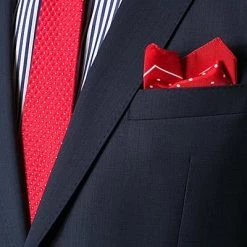 bugatti Anzug Smart Fit 99801/793000+788300/380 Schurwolle Marzotto, Nachtblau -Anzüge & Westen Schritte 183560 norm3