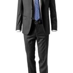Carl Gross Anzug 00/003N0/323012+332023/90 Modern Fit, Schurwolle Super110 Reda, Anthrazit meliert, Anthrazit