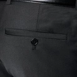 CG Hose Cedric 30-031S0/433063/90 Slim Fit, Schurwolle, Schwarz -Anzüge & Westen Schritte 188151 norm3