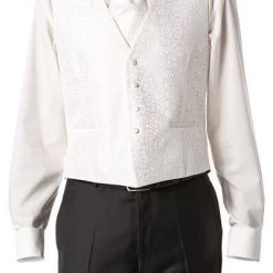 Wilvorst Weste ecru 417203/81/40 Mikrofaser, Creme