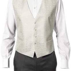 Wilvorst Weste ecru 427204/81/40 Mikrofaser, Creme