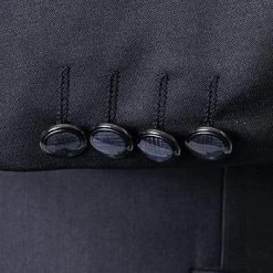 Wilvorst Anzug dunkelblau 433100/32/17292/222/1 Super Slim Line, Wolle -Anzüge & Westen Schritte 189364 norm4