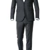 CG Anzug schwarz 20/023S0/423562+433053/90 Slim Fit, Schurwolle, Schwarz meliert 2 CG Anzug schwarz 20/023S0/423562+433053/90 Slim Fit, Schurwolle, Schwarz meliert -Anzüge & Westen Schritte 191832 norm