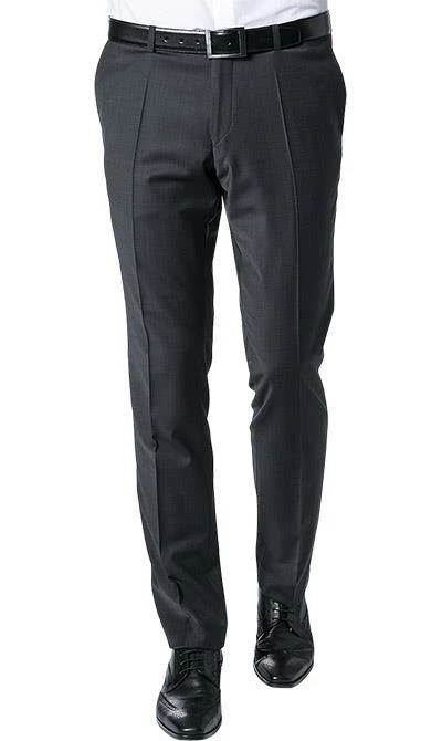 CG Anzug schwarz 20/023S0/423562+433053/90 Slim Fit, Schurwolle, Schwarz meliert 9 CG Anzug schwarz 20/023S0/423562+433053/90 Slim Fit, Schurwolle, Schwarz meliert – Bild 7