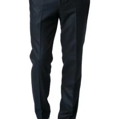 HILTL Hose Piacenza 42053/34600/41 Regular Fit, Flanell, Marineblau