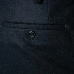 HILTL Hose Piacenza 42053/34600/41 Regular Fit, Flanell, Marineblau -Anzüge & Westen Schritte 192278 norm3