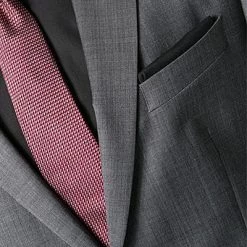 Pierre Cardin Anzug 52250+72002/850/56061/2400 Regular Fit, Schurwolle, Grau meliert, Grau -Anzüge & Westen Schritte 192687 norm3