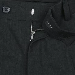 HILTL Hose Piacenza E. Super 120's 42077/34600/09 Contemporary Fit, Schurwolle Super120, Anthrazit meliert, Anthrazit -Anzüge & Westen Schritte 196722 norm3