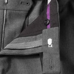 HILTL Hose Piacenza E. Super 120's 42077/34600/12 Contemporary Fit, Schurwolle Super120, Grau meliert, Grau -Anzüge & Westen Schritte 196724 norm3