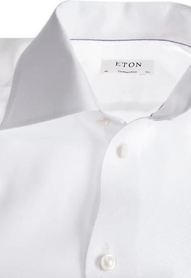 ETON Contemporary Kent 3100/79312/00 Hemd, Contemporary Fit, Twill, Weiß 5 ETON Contemporary Kent 3100/79312/00 Hemd, Contemporary Fit, Twill, Weiß – Bild 3