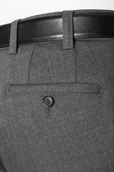 Eurex by Brax Hose 8550/317/05 Hose Jan, Perfect Cut, Schurwolle waschbar, Steingrau 5 Eurex by Brax Hose 8550/317/05 Hose Jan, Perfect Cut, Schurwolle waschbar, Steingrau – Bild 3