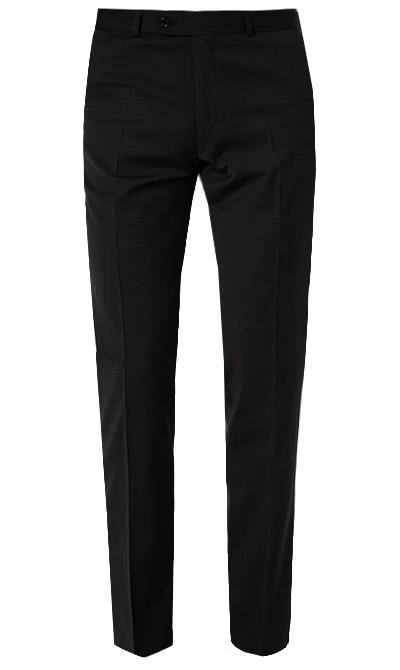 Carl Gross Anzug 30/015S0/324932+338303/90 Modern Fit, Schurwoll-Stretch, Schwarz 10 Carl Gross Anzug 30/015S0/324932+338303/90 Modern Fit, Schurwoll-Stretch, Schwarz – Bild 8