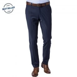 CG Hose Cedric 30-031S0/433063/62 Slim Fit, Schurwolle, Marine