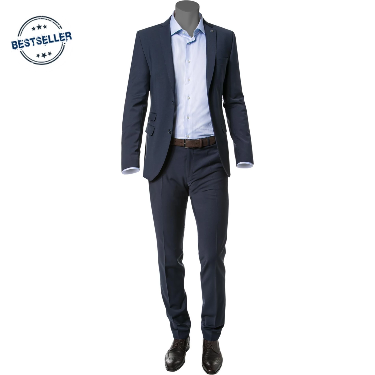 CG Anzug Cliff-Cedric 30-031S0/423622+433063/62 Slim Fit, Schurwoll-Stretch, Marine 3 CG Anzug Cliff-Cedric 30-031S0/423622+433063/62 Slim Fit, Schurwoll-Stretch, Marine
