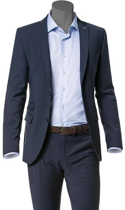 CG Anzug Cliff-Cedric 30-031S0/423622+433063/62 Slim Fit, Schurwoll-Stretch, Marine 5 CG Anzug Cliff-Cedric 30-031S0/423622+433063/62 Slim Fit, Schurwoll-Stretch, Marine – Bild 3