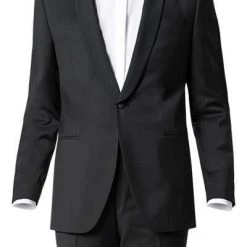 Pierre Cardin Smoking 51068+72740/000/66801/2000 Slim Fit, Schurwolle Super120, Schwarz -Anzüge & Westen Schritte 201384 norm2