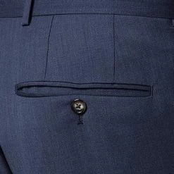 Tommy Hilfiger Tailored Hose TT67866530/425 Schurwolle, Blau meliert, Jeansblau -Anzüge & Westen Schritte 202482 norm4