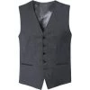 Tommy Hilfiger Tailored Weste TT67866532/019 Schurwolle, Grau meliert, Anthrazit -Anzüge & Westen Schritte 203874 norm