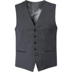 Tommy Hilfiger Tailored Weste TT67866532/019 Schurwolle, Grau meliert, Anthrazit