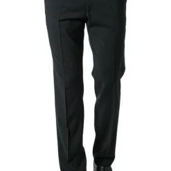 DIGEL Hose 99832/Apollo/10 Hose Apollo, Slim Fit, Schurwolle Super100, Schwarz