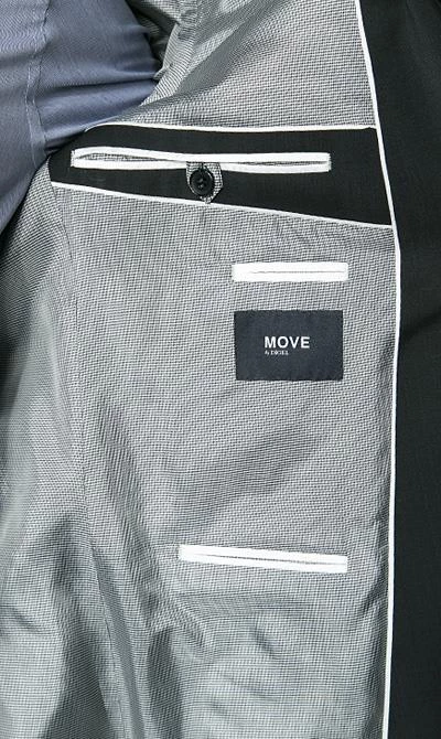 DIGEL Anzug slim line 99832/Allan+Apollo/10 Slim Fit, Schurwolle Super100, Schwarz 6 DIGEL Anzug slim line 99832/Allan+Apollo/10 Slim Fit, Schurwolle Super100, Schwarz – Bild 4