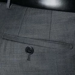 Daniel Hechter Hose 5642/7994/80 Regular Fit, Schurwolle Super110, Anthrazit meliert, Anthrazit -Anzüge & Westen Schritte 204134 norm3