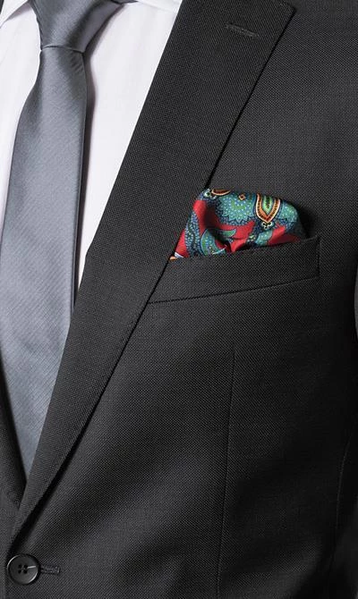 Carl Gross Anzug 40/017S1/323012+332023/83 Modern Fit, Schurwolle Super120, Anthrazit meliert, Anthrazit 5 Carl Gross Anzug 40/017S1/323012+332023/83 Modern Fit, Schurwolle Super120, Anthrazit meliert, Anthrazit – Bild 3