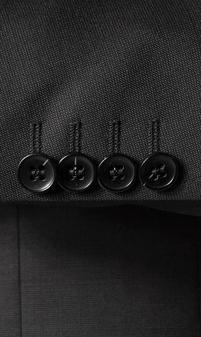 Carl Gross Anzug 40/017S1/323012+332023/83 Modern Fit, Schurwolle Super120, Anthrazit meliert, Anthrazit 6 Carl Gross Anzug 40/017S1/323012+332023/83 Modern Fit, Schurwolle Super120, Anthrazit meliert, Anthrazit – Bild 4