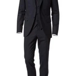 TIGER OF SWEDEN Anzug T5643121Z+117Z/284 Anzug Evert-Stellan, Extra Slim Fit, Woll-Stretch, Marine