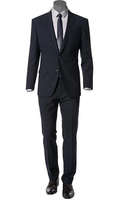 ROY ROBSON Anzug 5042/2002+0240/019 Slim Fit, Schurwolle, Dunkelblau, Marine 3 ROY ROBSON Anzug 5042/2002+0240/019 Slim Fit, Schurwolle, Dunkelblau, Marine