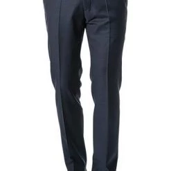 ROY ROBSON Hose 5067/0240/018 Slim Fit, Schurwolle Super110 Lanificio F.lli Cerruti, Dunkelblau meliert, Dunkelblau