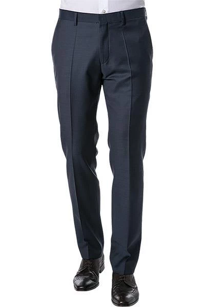 ROY ROBSON Hose 5067/0240/018 Slim Fit, Schurwolle Super110 Lanificio F.lli Cerruti, Dunkelblau meliert, Dunkelblau 3 ROY ROBSON Hose 5067/0240/018 Slim Fit, Schurwolle Super110 Lanificio F.lli Cerruti, Dunkelblau meliert, Dunkelblau