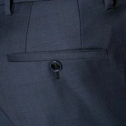 ROY ROBSON Hose 5067/0240/018 Slim Fit, Schurwolle Super110 Lanificio F.lli Cerruti, Dunkelblau meliert, Dunkelblau 7 ROY ROBSON Hose 5067/0240/018 Slim Fit, Schurwolle Super110 Lanificio F.lli Cerruti, Dunkelblau meliert, Dunkelblau -Anzüge & Westen Schritte 206470 norm3