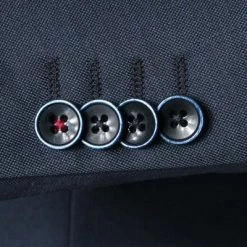 ROY ROBSON Anzug 5067/2042+0240/018 Slim Fit, Schurwolle Super110, Dunkelblau meliert, Dunkelblau -Anzüge & Westen Schritte 206471 norm3