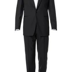 Wilvorst Smoking 401201/01/1550/0+530 Classic Line, Schurwolle Super100, Schwarz