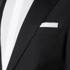 Wilvorst Smoking 401201/01/1550/0+530 Classic Line, Schurwolle Super100, Schwarz -Anzüge & Westen Schritte 207958 norm3