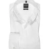 OLYMP Hemd Level Five Body Fit 3077/65/00 Popeline, Weiß -Anzüge & Westen Schritte 208023 norm