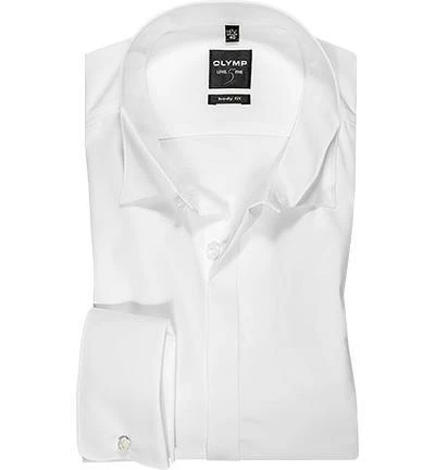 OLYMP Hemd Level Five Body Fit 3077/65/00 Popeline, Weiß 3 OLYMP Hemd Level Five Body Fit 3077/65/00 Popeline, Weiß