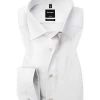 OLYMP Hemd Luxor Modern Fit 1810/65/00 Popeline, Weiß, Weiss -Anzüge & Westen Schritte 20856 norm