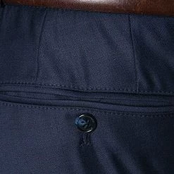 Carl Gross Anzug 40/016N0/323012+332023/63 Modern Fit, Schurwolle, Marine meliert, Marine -Anzüge & Westen Schritte 212445 norm7