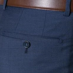 Daniel Hechter Hose 5635/7993/62 Modern Fit, Schurwolle, Dunkelblau meliert, Royal -Anzüge & Westen Schritte 215749 norm3