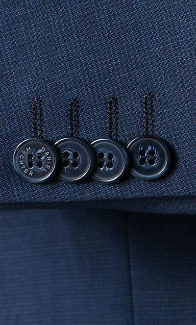 Daniel Hechter Anzug 58200/7993+5635/62 Modern Fit, Schurwolle, Dunkelblau kariert, Royal 6 Daniel Hechter Anzug 58200/7993+5635/62 Modern Fit, Schurwolle, Dunkelblau kariert, Royal – Bild 4