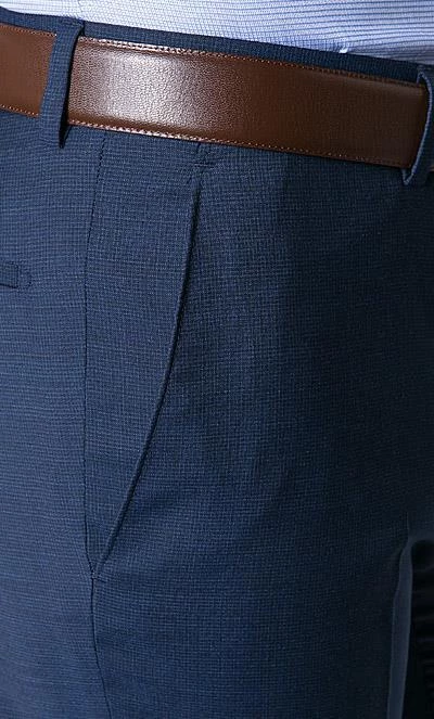 Daniel Hechter Anzug 58200/7993+5635/62 Modern Fit, Schurwolle, Dunkelblau kariert, Royal 10 Daniel Hechter Anzug 58200/7993+5635/62 Modern Fit, Schurwolle, Dunkelblau kariert, Royal – Bild 8