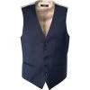bugatti Weste Smart Fit 99801/780200/380 Merinowolle, Nachtblau -Anzüge & Westen Schritte 216021 norm