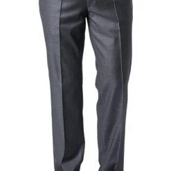 EDUARD DRESSLER Anzug 00510/6B51+3B25/26 Schurwolle Super140, Mittelgrau meliert, Anthrazit -Anzüge & Westen Schritte 216238 norm6