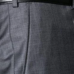 EDUARD DRESSLER Anzug 00510/6B51+3B25/26 Schurwolle Super140, Mittelgrau meliert, Anthrazit -Anzüge & Westen Schritte 216238 norm7