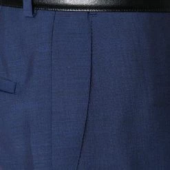 Strellson Hose L-Mercer 11005333/126 Slim Fit, Schurwolle, Royalblau meliert, Royal -Anzüge & Westen Schritte 216396 norm3