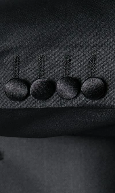 Wilvorst Smoking 433100/10/18651/722/2 Super Slim Line, Wolle, Schwarz 6 Wilvorst Smoking 433100/10/18651/722/2 Super Slim Line, Wolle, Schwarz – Bild 4